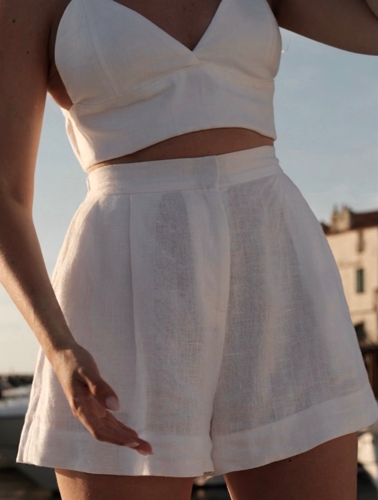 Mare Linen Shorts