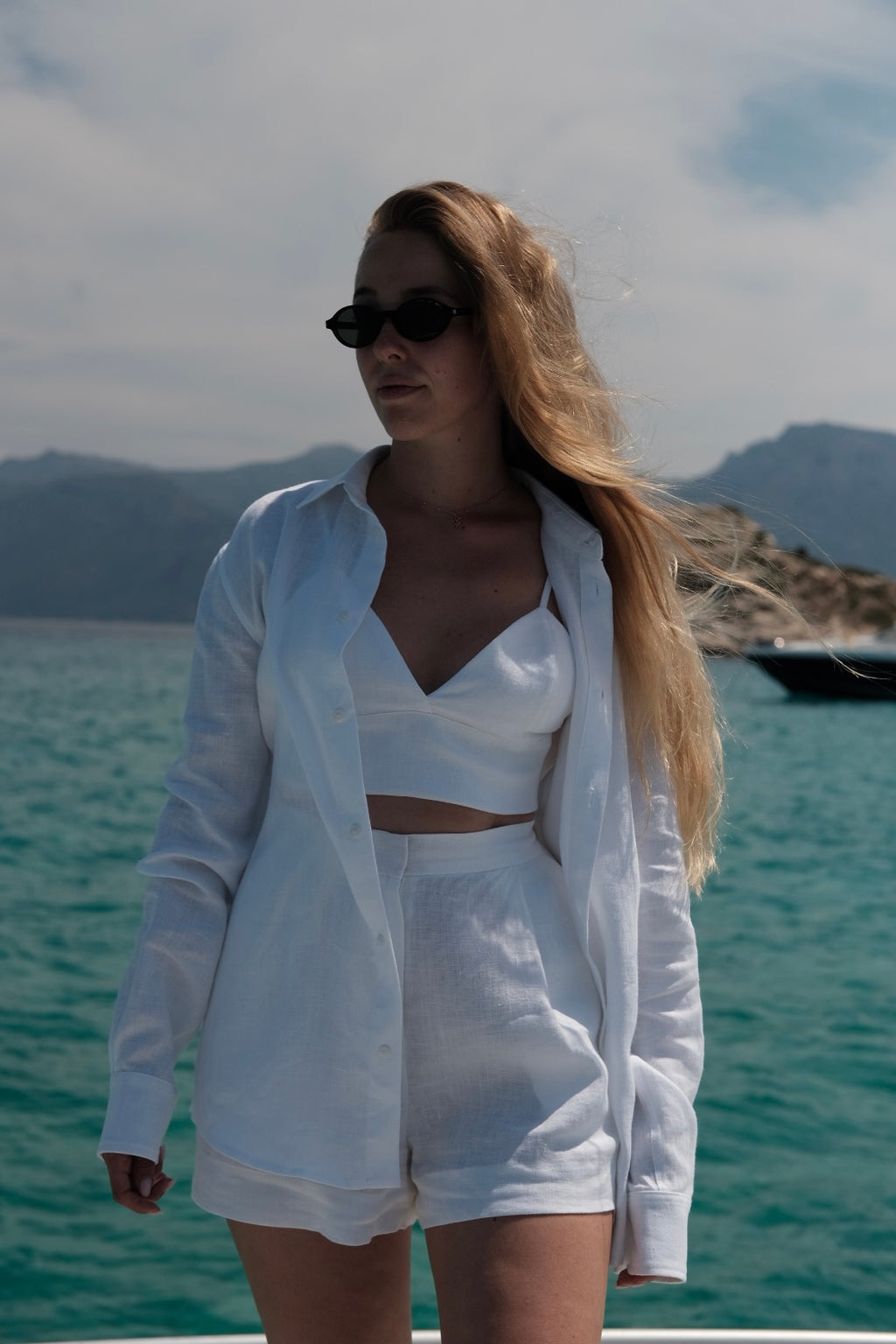 Mare Linen Top